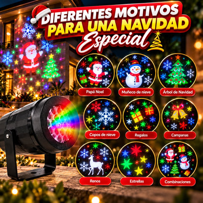 Proyector Navideño Multicolor LED Glow