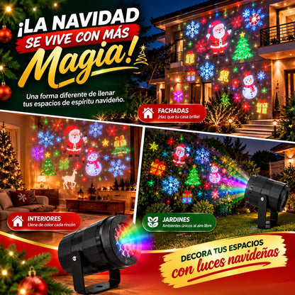 Proyector Navideño Multicolor LED Glow